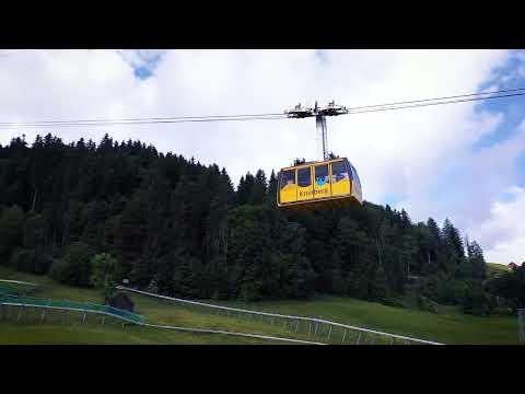Alpstein von oben: Luftseilbahn Jakobsbad-Kronberg
