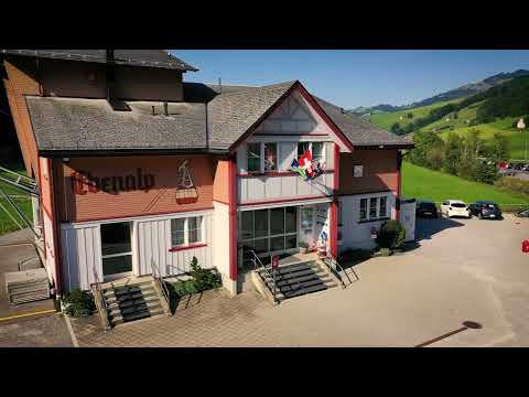 Alpstein von oben: Luftseilbahn Wasserauen-Ebenalp