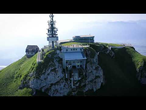 Alpstein von oben: Seilbahn Hoher Kasten